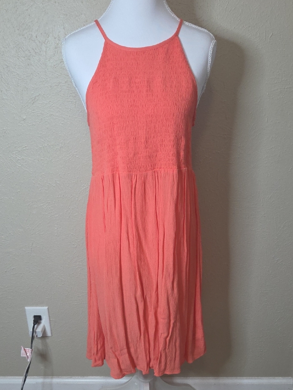 Mossimo Supply Co. Coral Midi Sundress